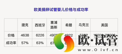 试管婴儿/冻卵成功率:欧美泰对比(图1) 试管婴儿/冻卵成功率:欧美泰对比(图1)